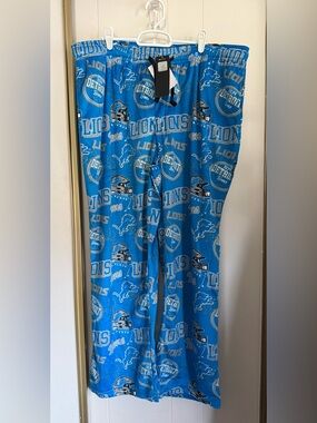🆕 Detroit Lions Mens pajama/lounge pants size 2X